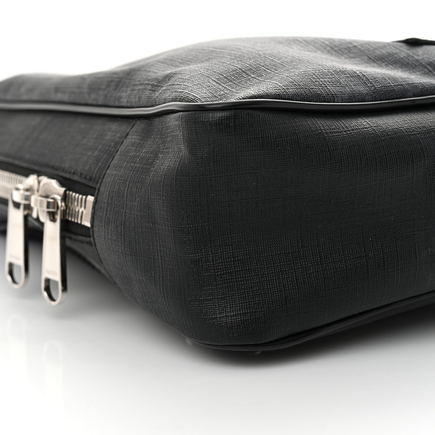 Gucci GG Supreme Monogram Web Belt Bag Black Grey 9 of 12