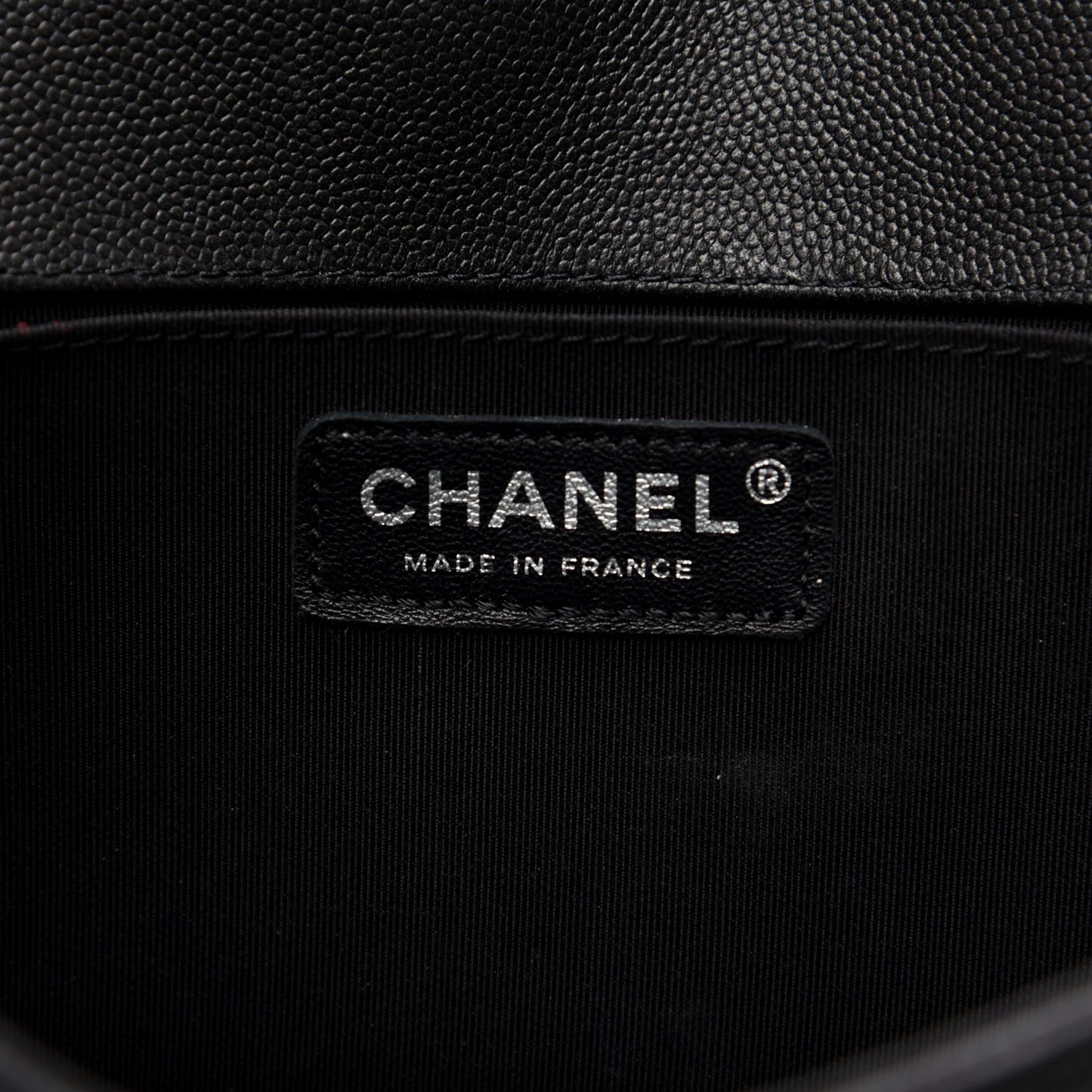 Caviar Quilted Medium Boy Flap So Black