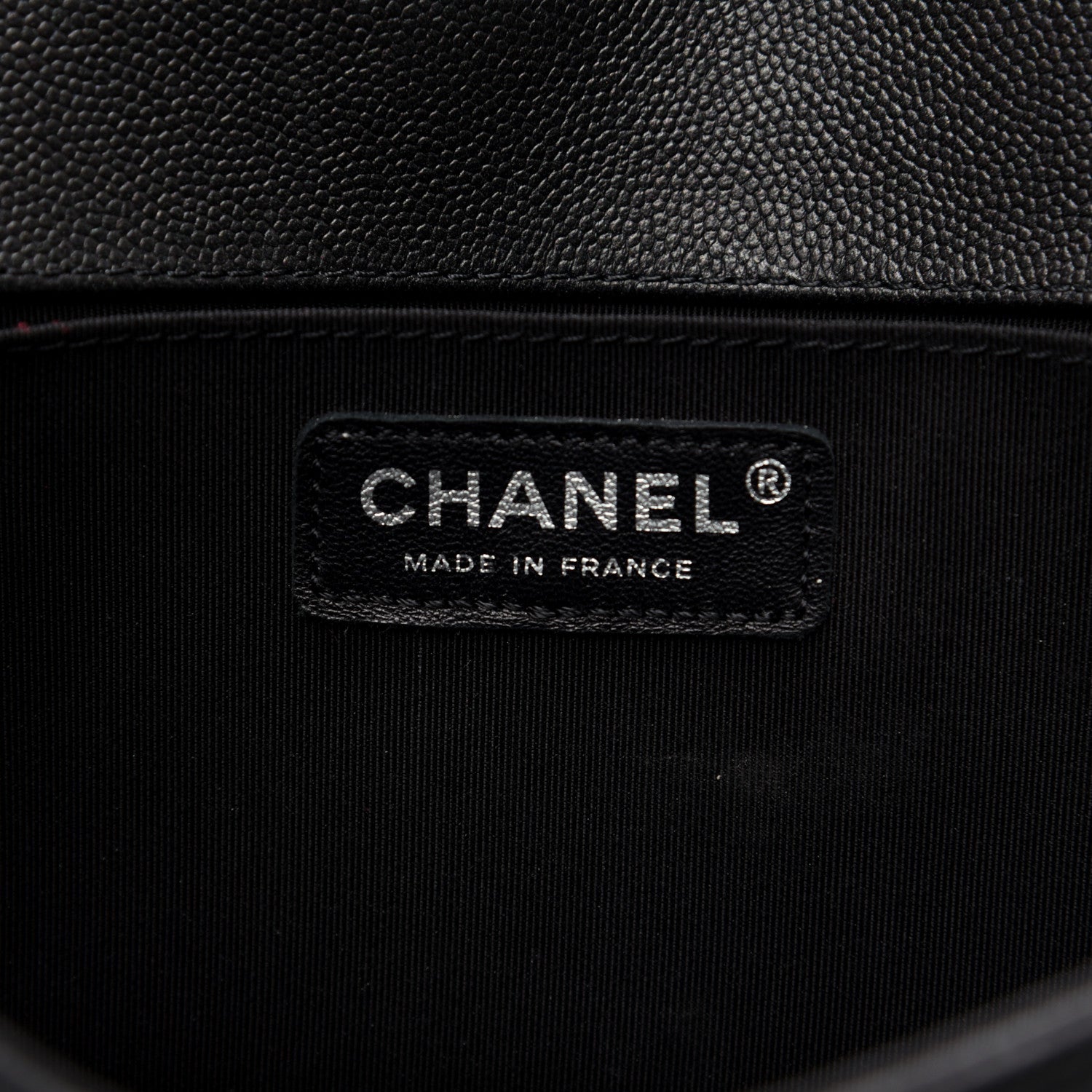 Chanel Caviar Quilted Medium Boy Flap So Black 8 of 14