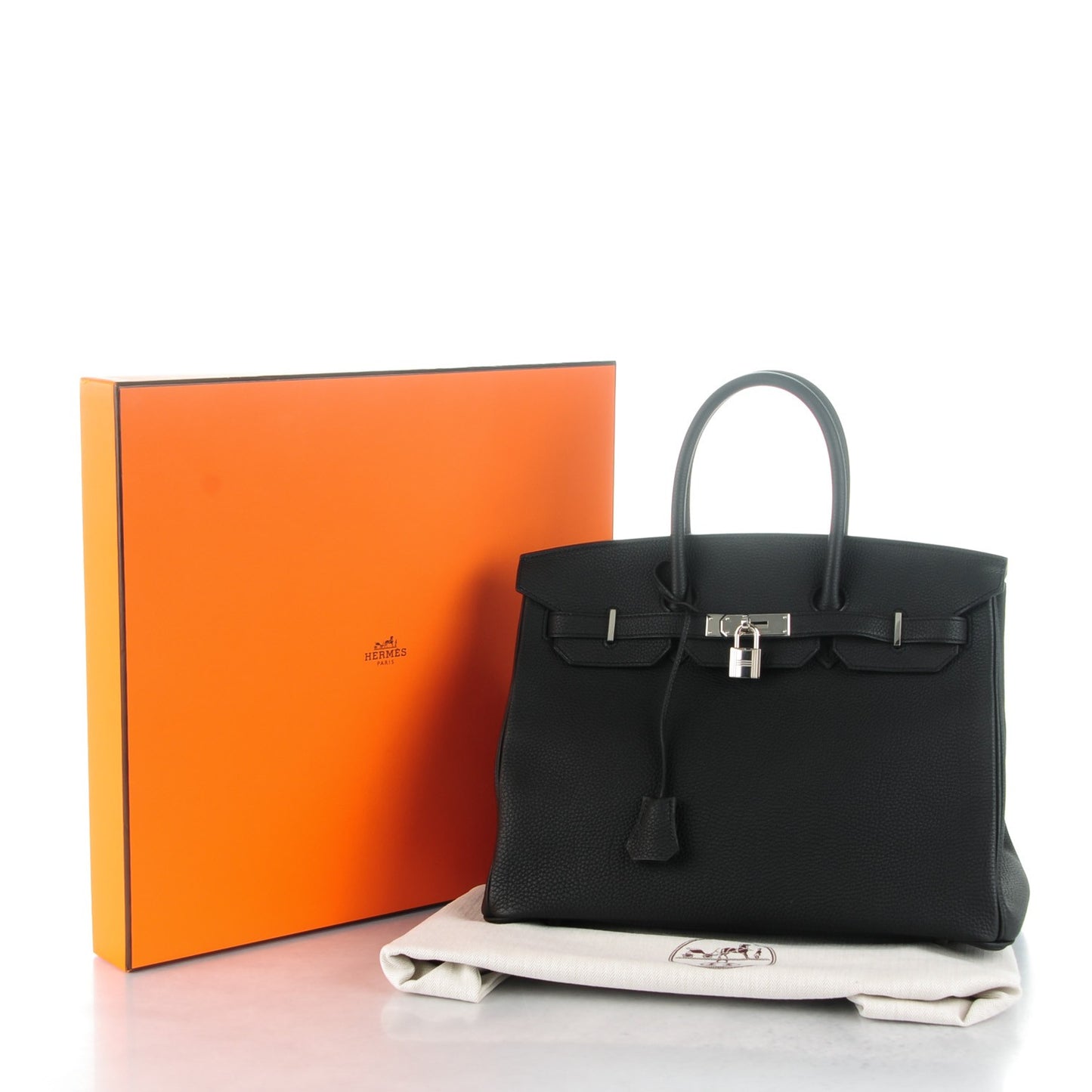 Togo Birkin 35 Black