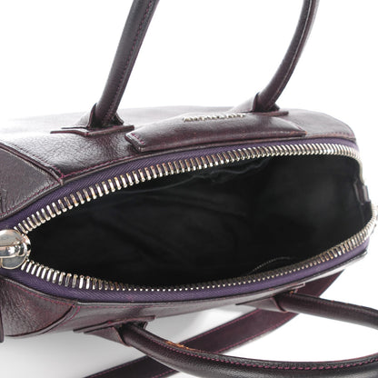 Givenchy Sugar Goatskin Small Antigona Dark Purple 6 of 8