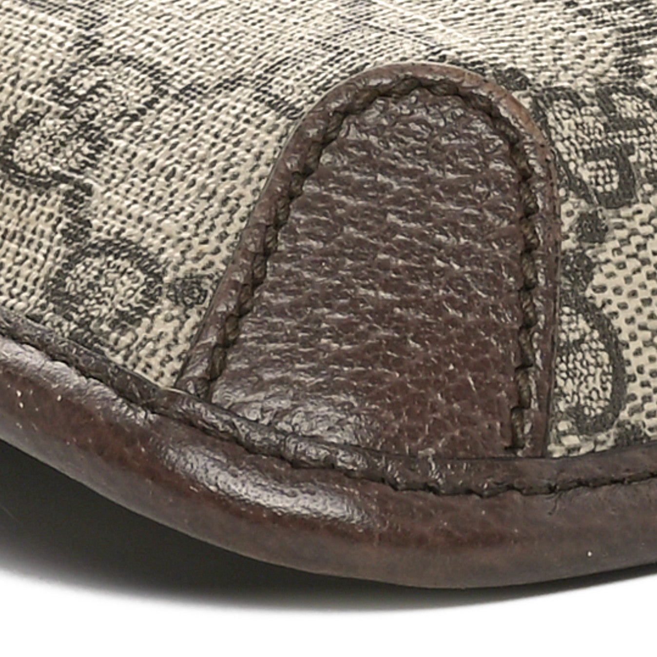 GG Supreme Monogram Neo Vintage Web Belt Bag Brown