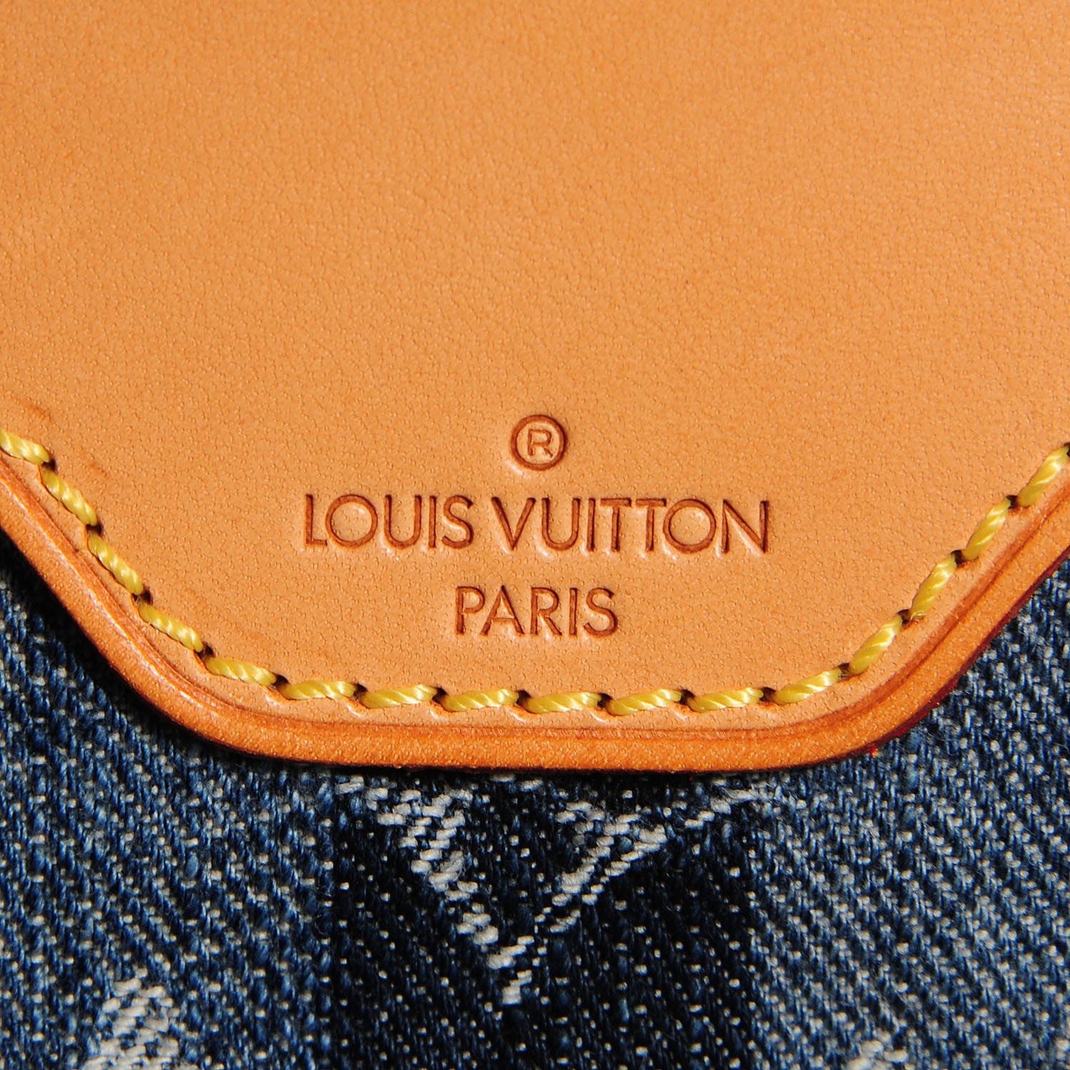 Louis Vuitton Denim Raye Cabas GM 6 of 8