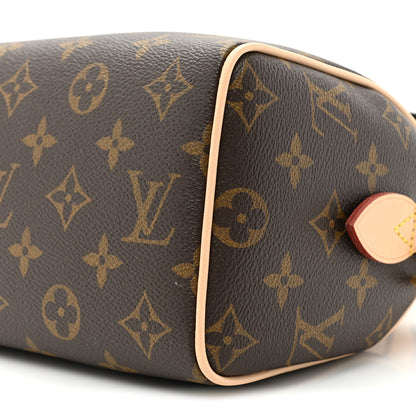 Louis Vuitton Monogram Speedy Bandouliere 20 Black 7 of 11