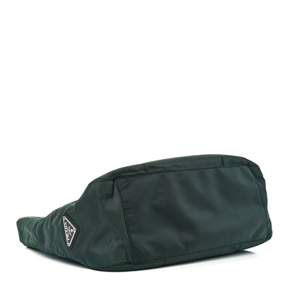 Prada Tessuto Nylon Tote Dark Green 4 of 11