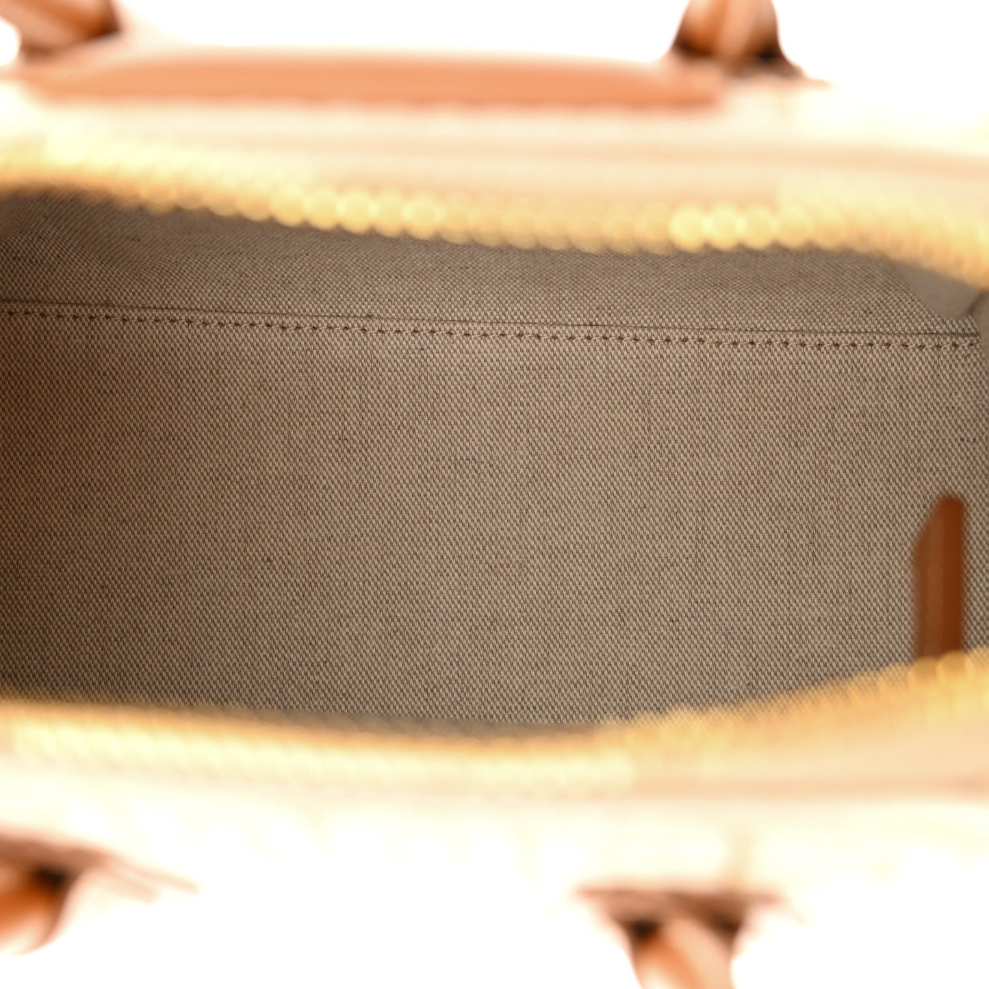 Raffia Jacquard Fabric 4G Mini Antigona Beige