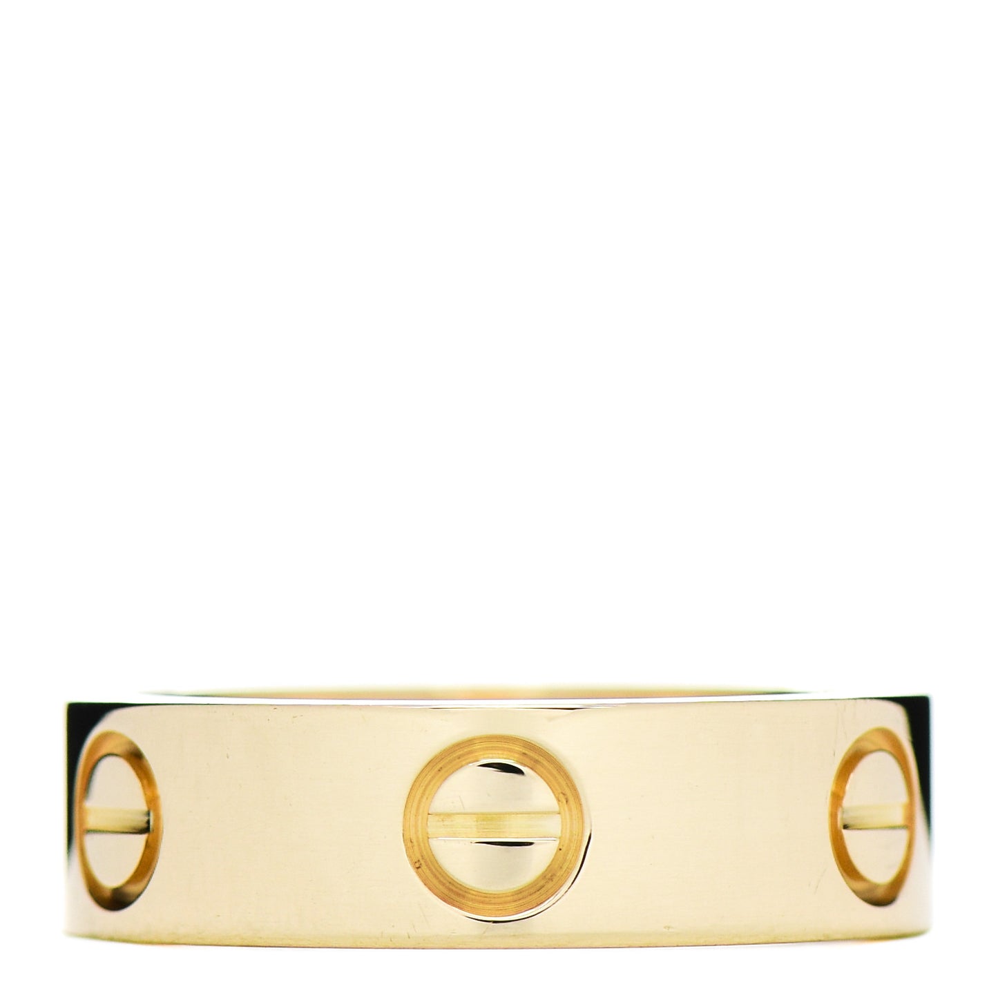 18K Yellow Gold 5.5mm LOVE Ring 53 6.25