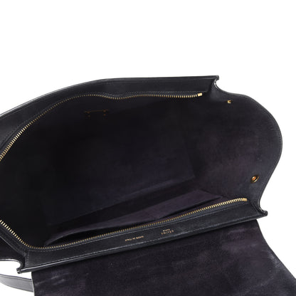 Celine Liege Calfskin Small Trapeze Black 5 of 9