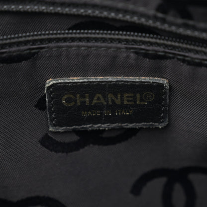 Chanel Calfskin Contrast Stitch Surpique Bowler Black 6 of 14