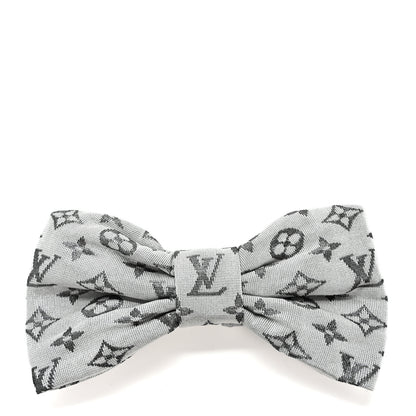 Louis Vuitton Silk Monogram LV Pool Party Turban Headband Argent 1 of 5