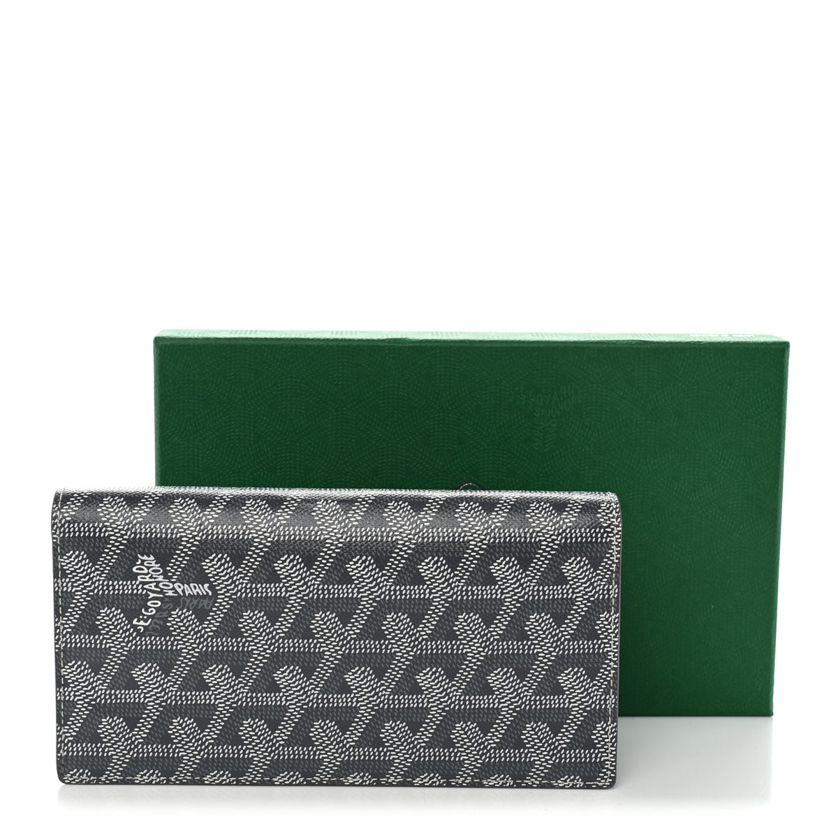 Goyard Goyardine Long Bi-Fold Wallet Grey 8 of 8