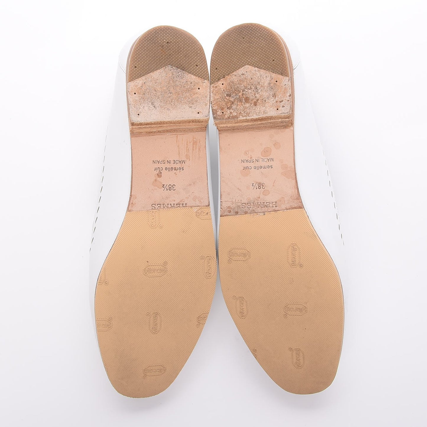 Calfskin Ovale Moccasin Loafers 38.5