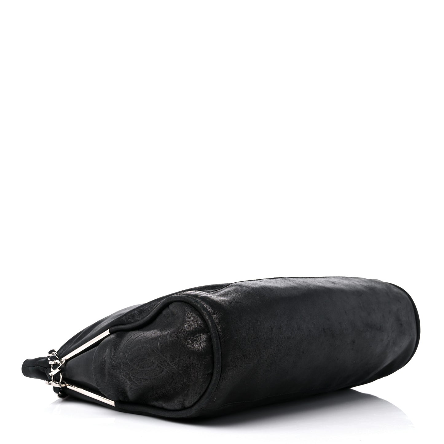 Lambskin Large Ultimate Soft Tote Black
