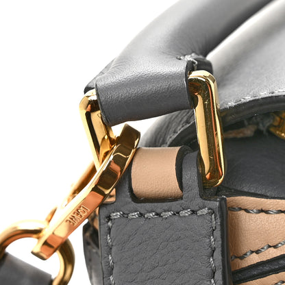 Loewe Calfskin Mini Puzzle Bag Asphalt Grey Nude 12 of 13