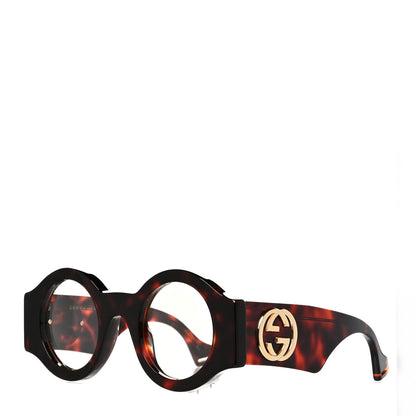 Gucci Acetate Round Sunglasses GG0629S Havana 1 of 8