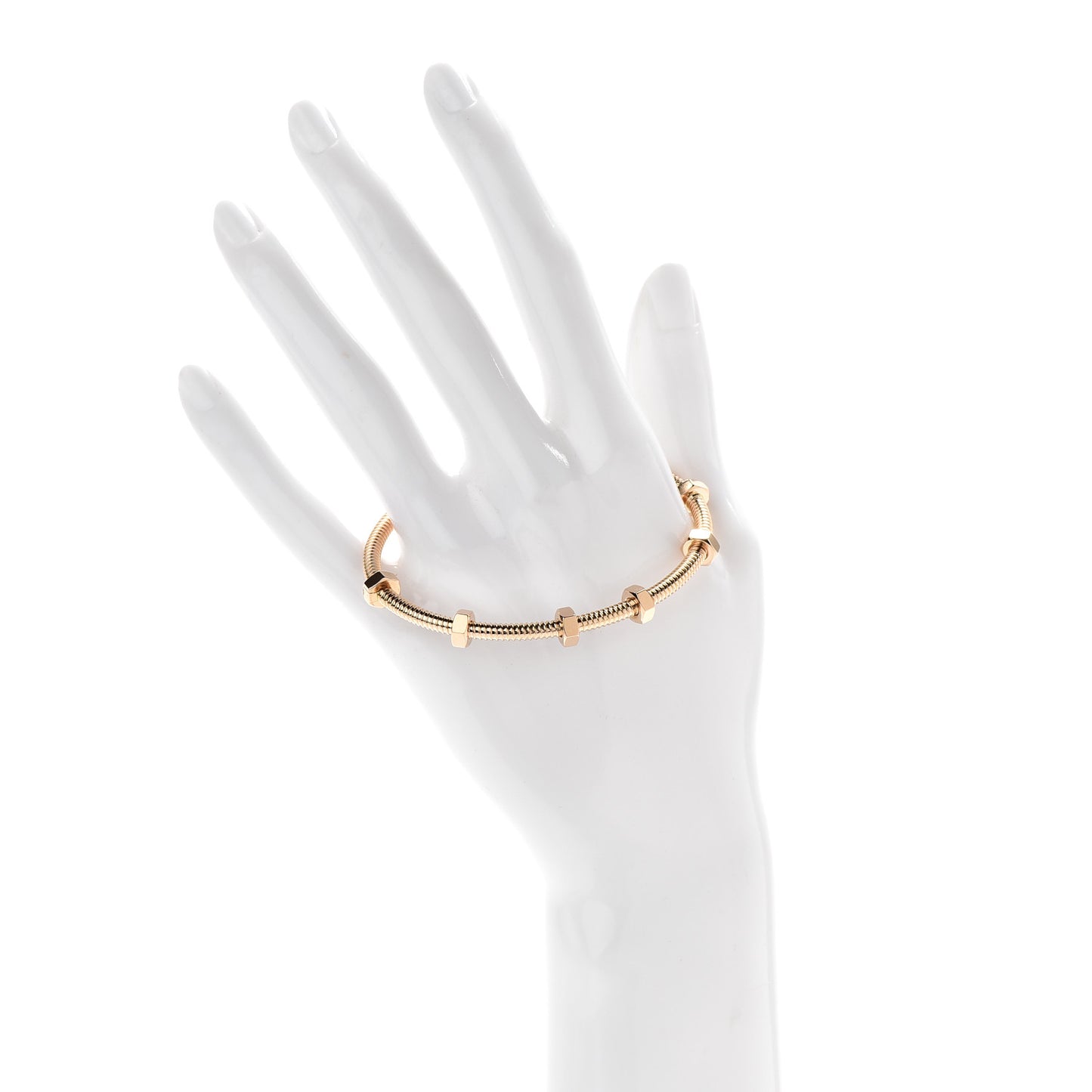 18K Pink Gold Ecrou de Cartier Bracelet 18