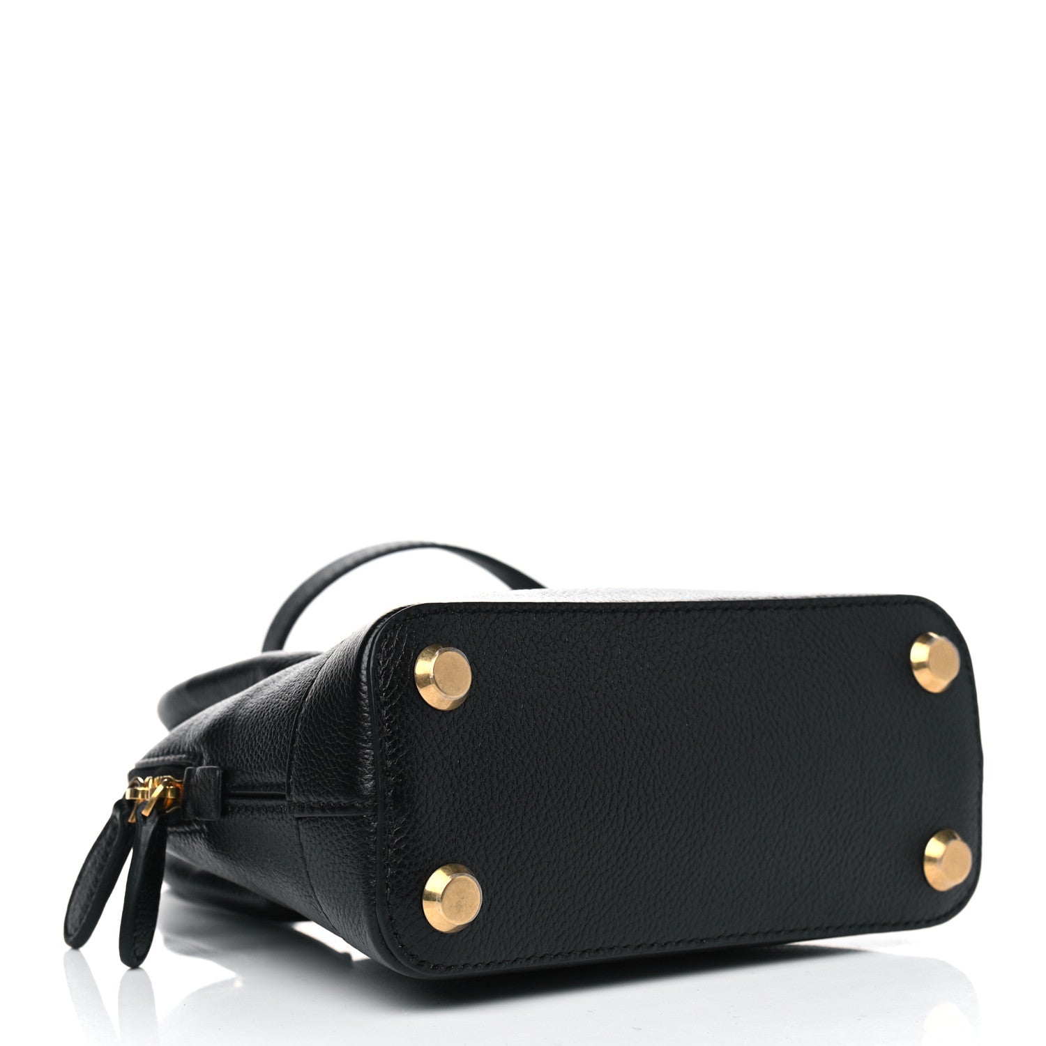 Balenciaga Grained Calfskin XXS Ville Top Handle Bag Black 3 of 4