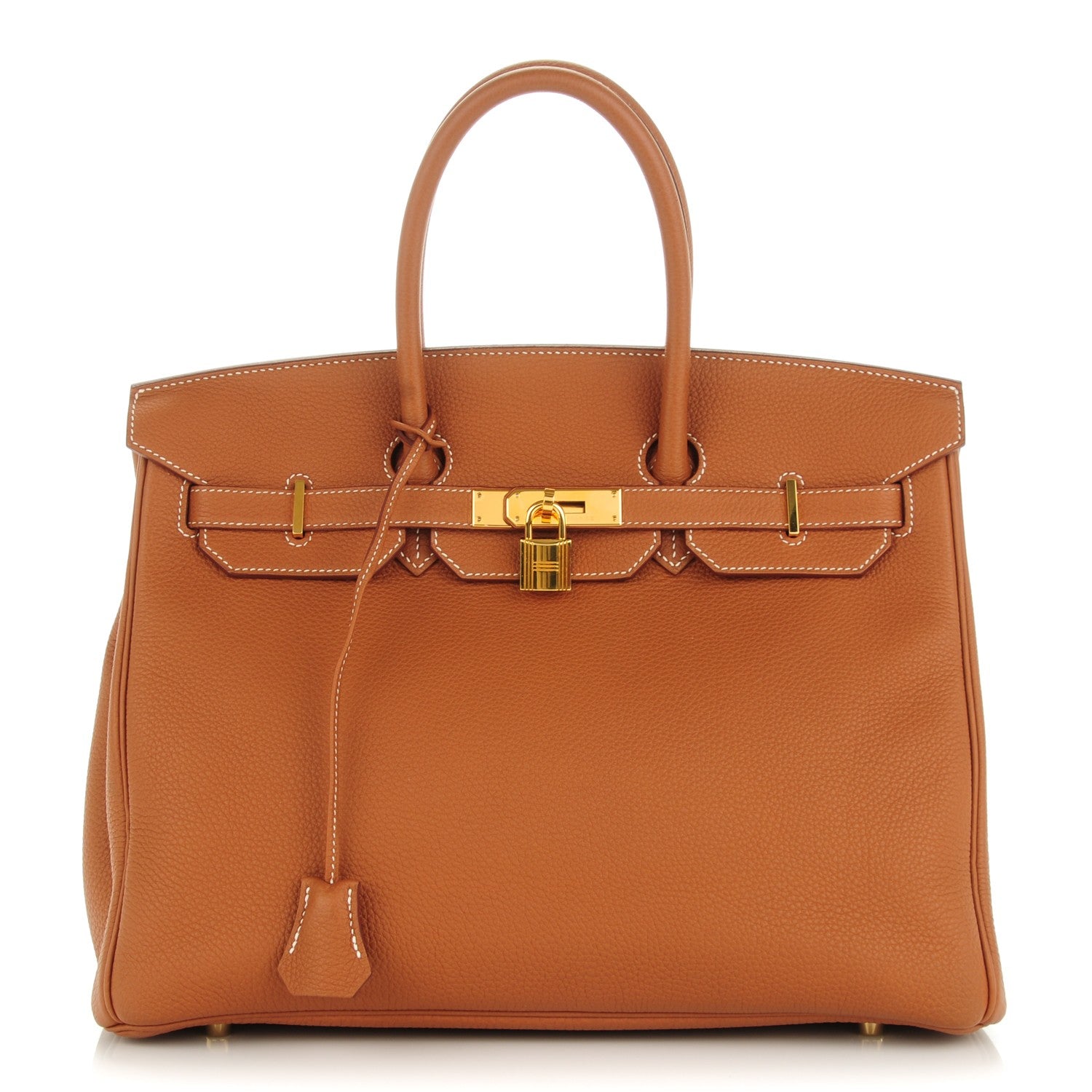 Hermes Togo Birkin 35 Gold 1 of 27