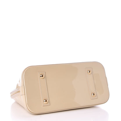 Louis Vuitton Vernis Alma PM Blanc Corail 4 of 12