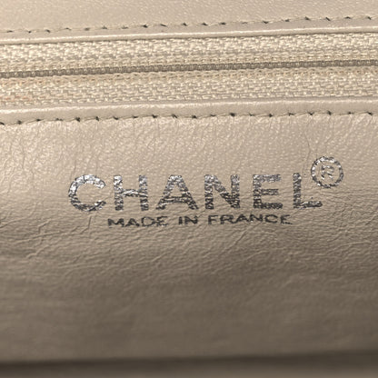 Chanel Lambskin Chocolate Bar Quilted Frame Shoulder Bag Black 5 of 10