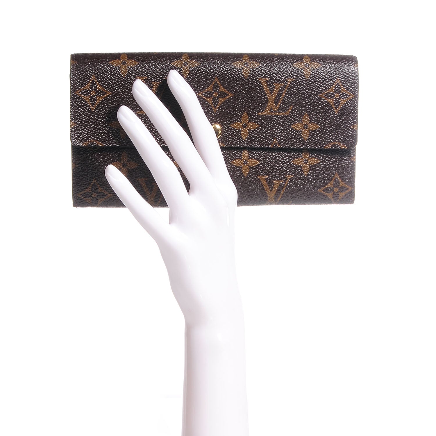 Louis Vuitton Monogram Sarah Wallet 2 of 7