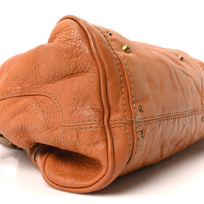 Chloe Calfskin Medium Paddington Satchel Tan 8 of 9