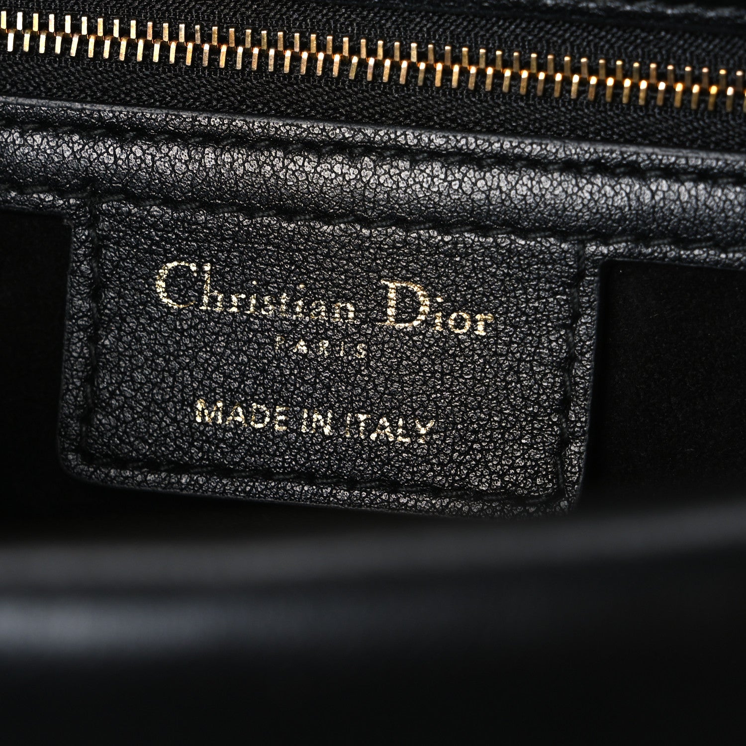 Christian Dior Calfskin Cannage Small Dior Jolie Top Handle Black 6 of 12