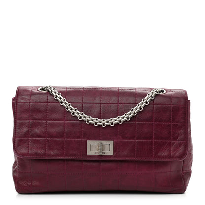 Chanel Lambskin Chocolate Bar Mademoiselle Flap Purple 1 of 11