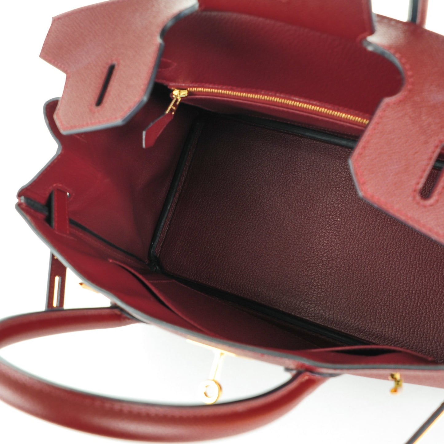 Epsom Birkin 30 Rouge H