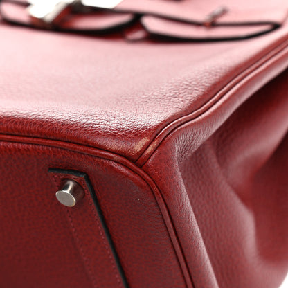 Hermes Buffle Skipper Birkin 35 Rouge H 9 of 21