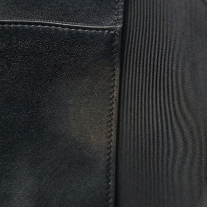 Chanel Calfskin Stitched Shopping Tote Black 14 of 18