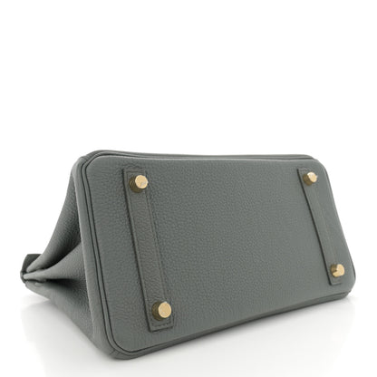 Hermes Togo Birkin 25 Vert Amande 4 of 11