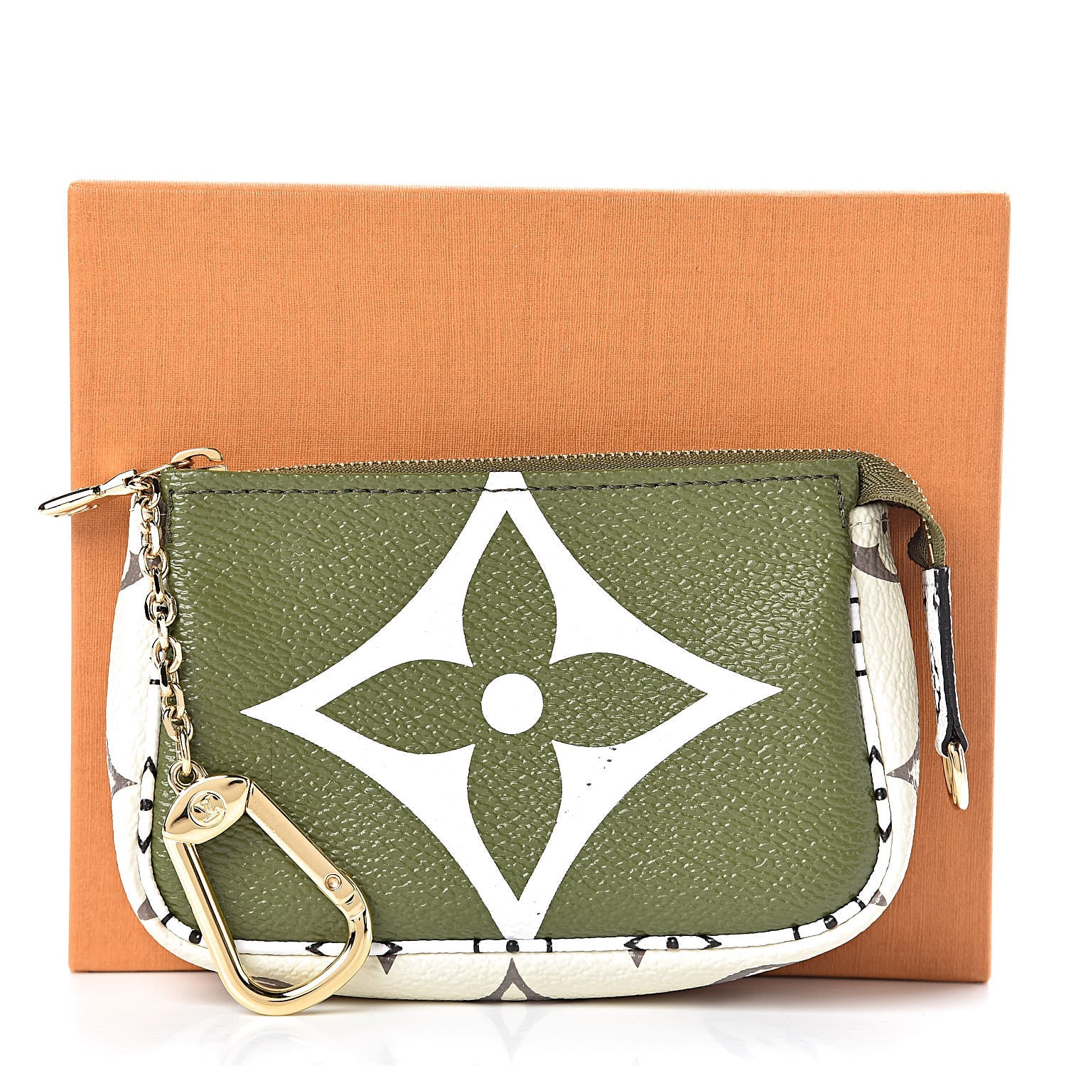 Louis Vuitton Monogram Giant Micro Pochette Accessories Kaki White 8 of 8