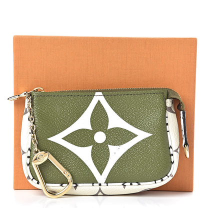 Louis Vuitton Monogram Giant Micro Pochette Accessories Kaki White 8 of 8