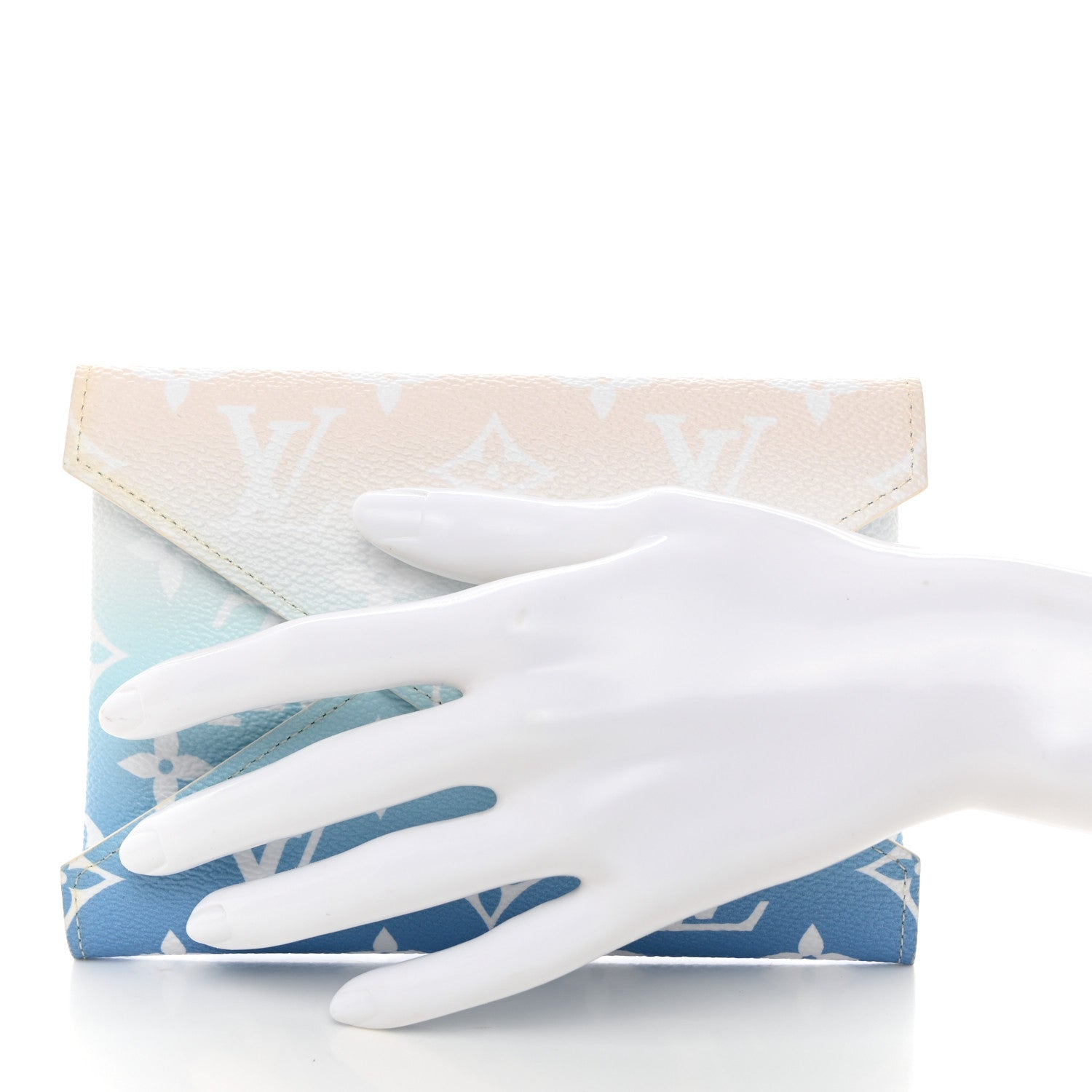 Louis Vuitton Monogram Giant By The Pool Medium Kirigami Pochette Insert Blue Mist 2 of 7