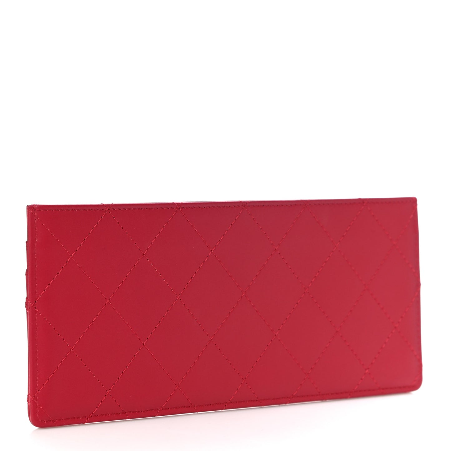 Calfskin Stitched Removable Insert Red
