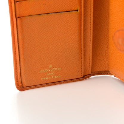 Louis Vuitton Epi French Purse Wallet Mandarin 8 of 13