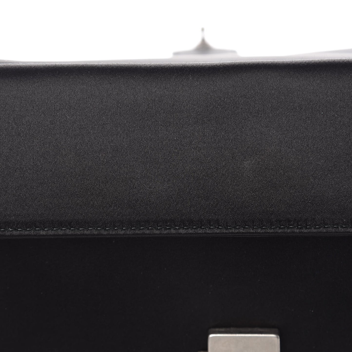 Satin Silk Crystal Small Dionysus Shoulder Bag Black Black Diamond