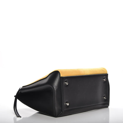 Celine Pony Hair Medium Edge Shoulder Bag Mustard 4 of 11