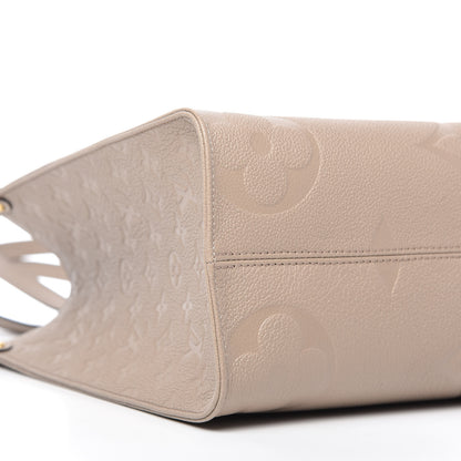 Louis Vuitton Empreinte Monogram Giant Onthego MM Tourterelle 6 of 9