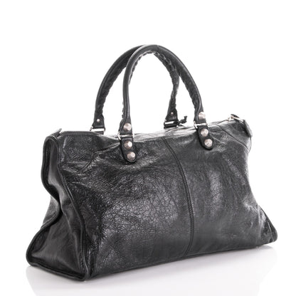 Balenciaga Agneau Giant 12 Silver Hardware Work Black 3 of 7
