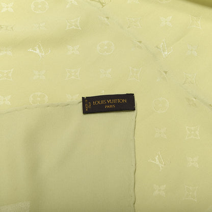 Louis Vuitton Silk Monogram Monaco Square Scarf Green 3 of 3