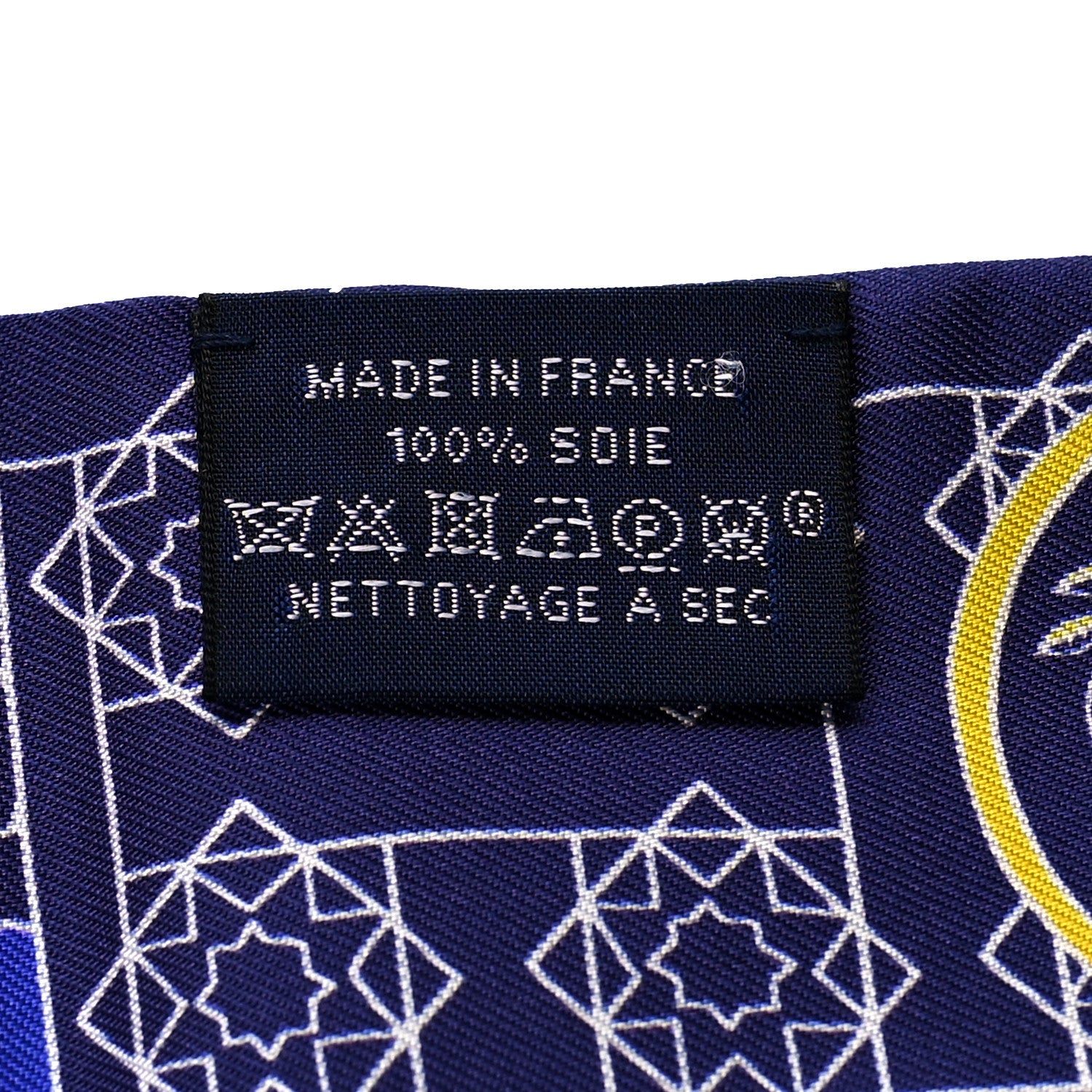 Hermes Silk La Danse Des Amazones Twilly Indigo Jaune Multicolor 3 of 3