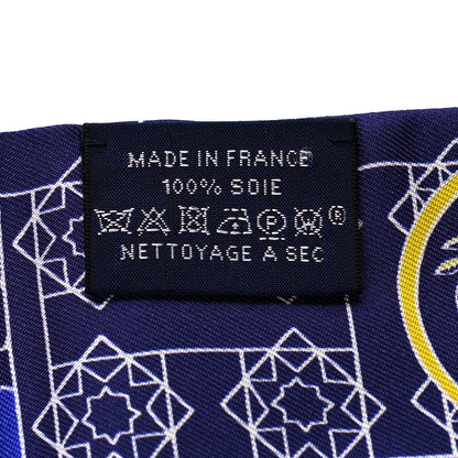 Hermes Silk La Danse Des Amazones Twilly Indigo Jaune Multicolor 3 of 3