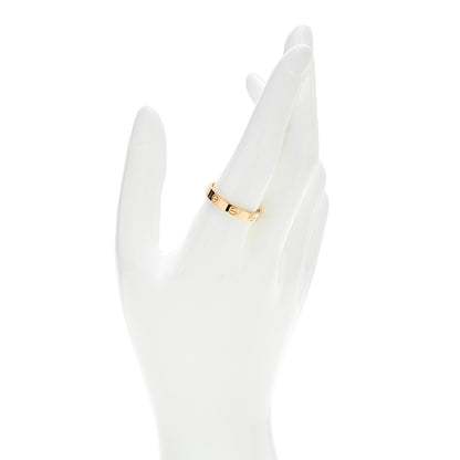 Cartier 18K Yellow Gold 3.5mm LOVE Wedding Band Ring 63 10.5 2 of 6