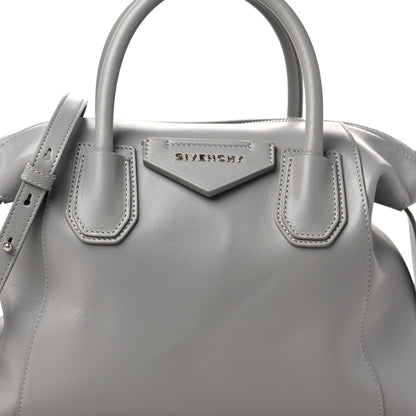 Givenchy Smooth Calfskin Small Soft Antigona Cloud Grey 7 of 9