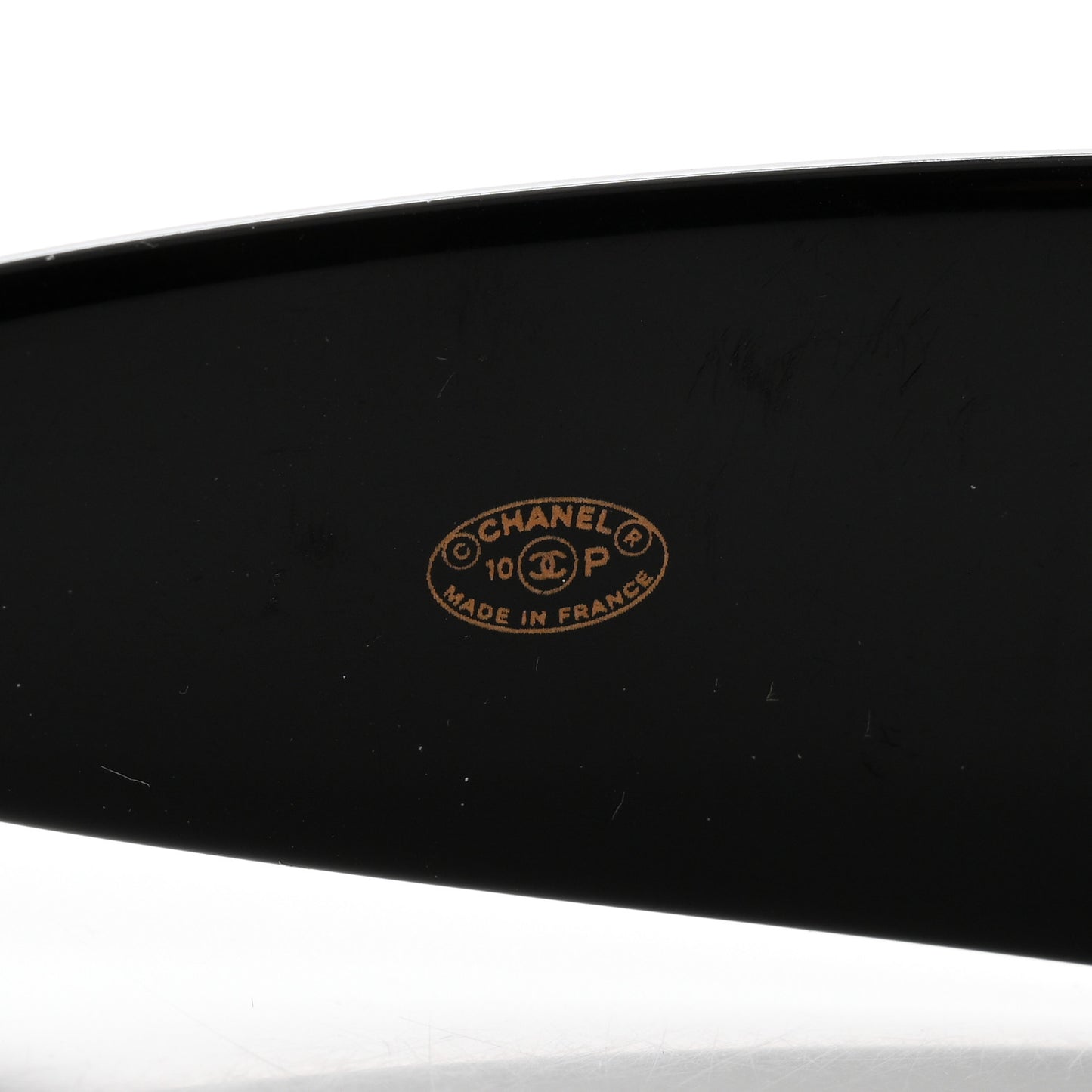 Plastic Metal CC Headband Black
