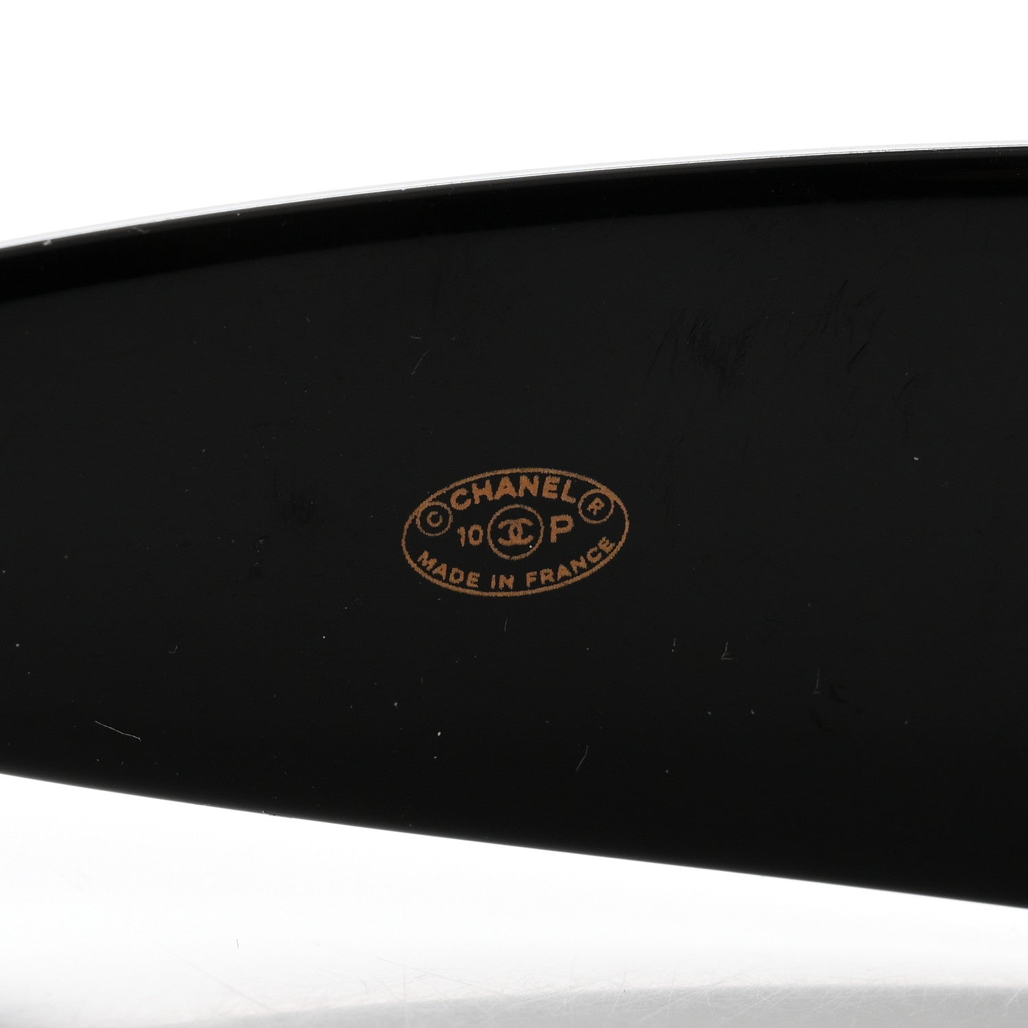 Chanel Plastic Metal CC Headband Black 5 of 5