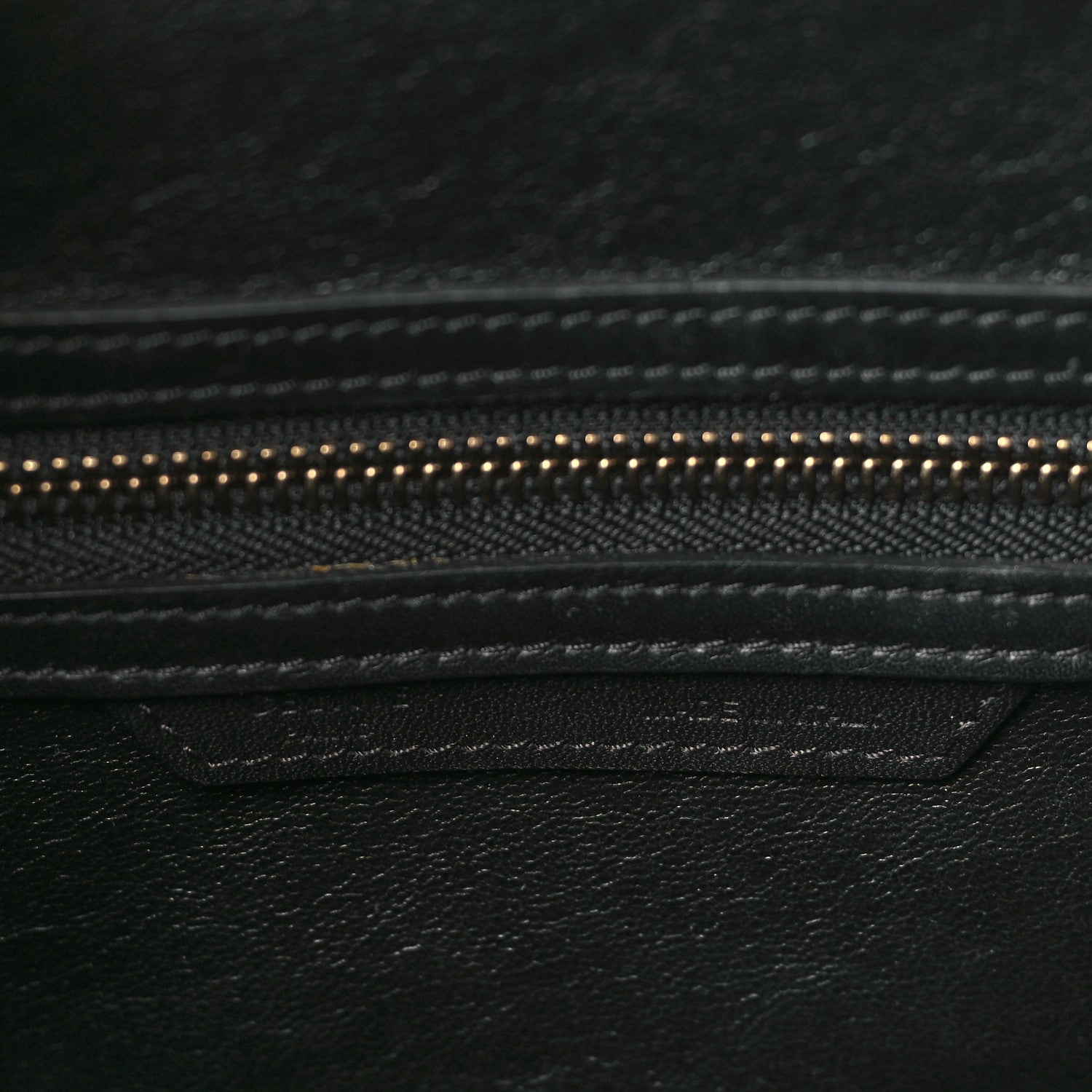 Celine Smooth Calfskin Micro Luggage Black 5 of 7