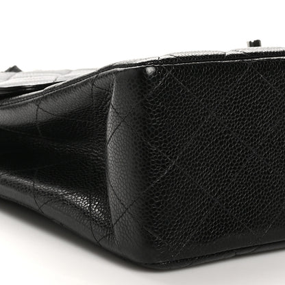 Chanel Caviar Quilted Jumbo Single Flap Black 10 of 10